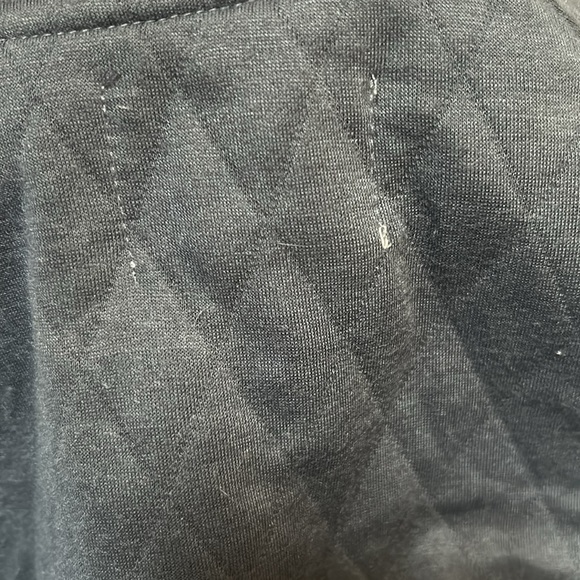 Sovereign Code quilted men’s zip up sweatshirt with pockets - grey/blue - Picture 10 of 10